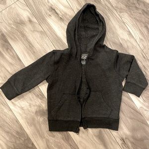 Jumping Beans Gray Zip up 2T